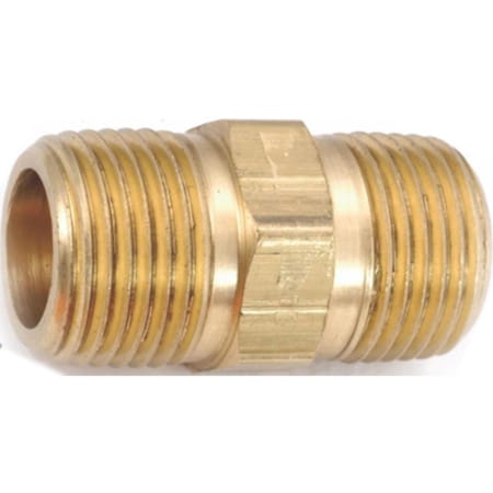 Nipple Hex Brass Mpt 3/4